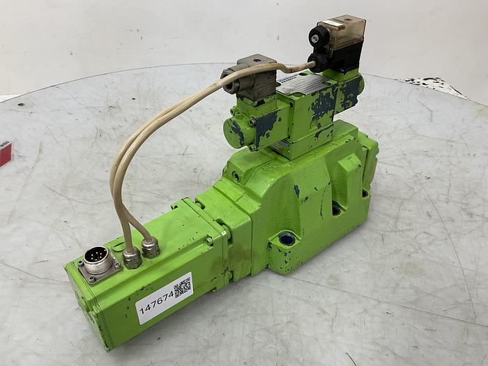 Used MANNESMANN REXROTH 4WRAP 6 W7-07-21/24K4/M valve