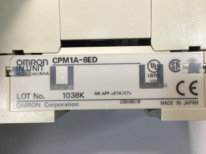 Used OMRON Expansion Module CPM1A-8ED #101841