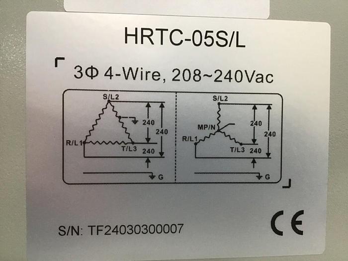 Used METAL FABRICATOR 5 Zone Hot Runner HRTC-05S/L-A1 USED