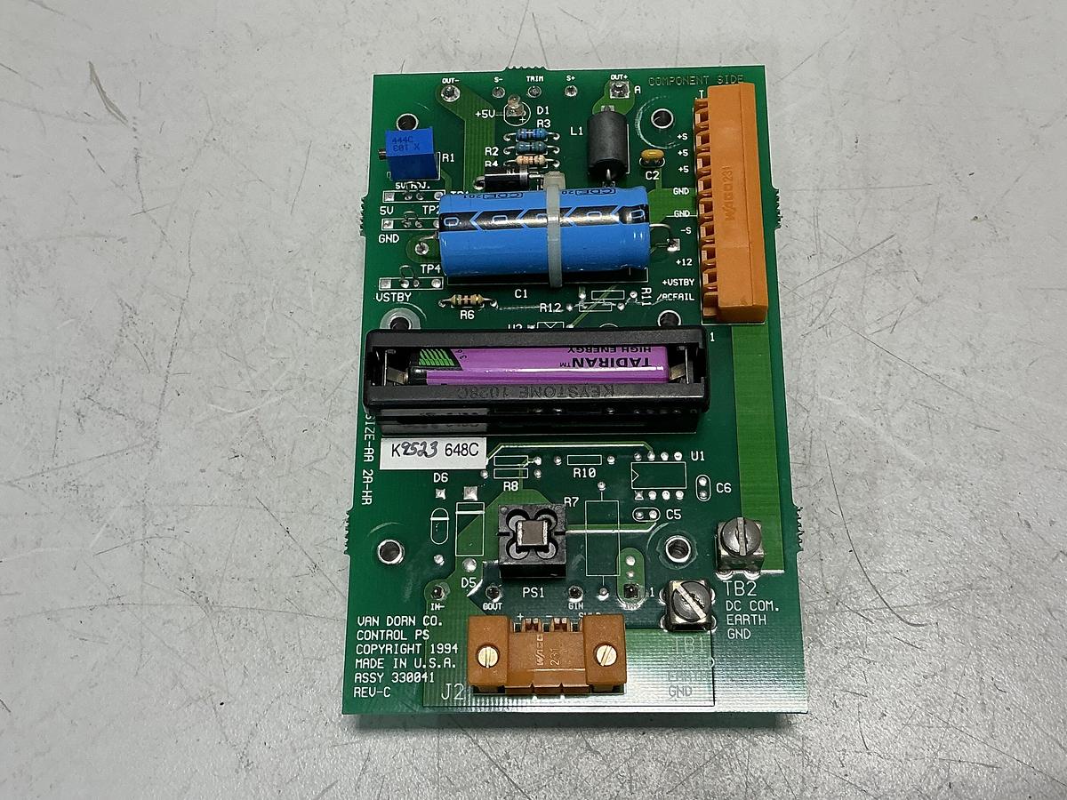 Used VAN DORN 330041 REV-C