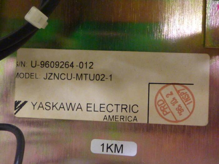 Used YASKAWA Power Supply Module JZNCU-MTU02-1 USED