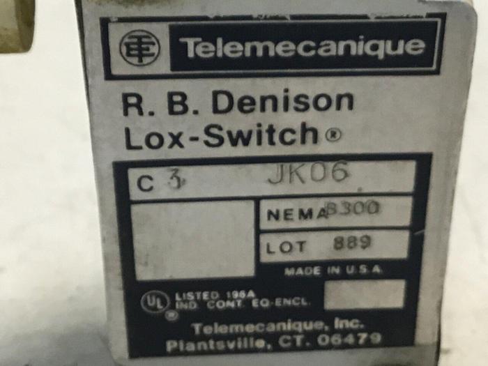 Used TELEMECANIQUE Limit Switch C3JK06 #121458