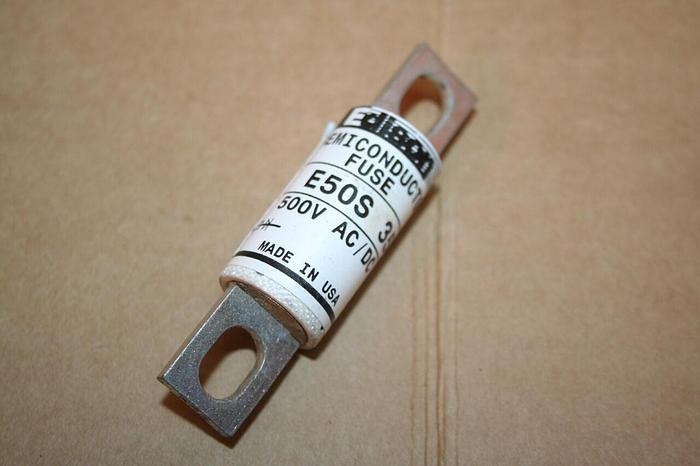 Used EDISON 35 Amp Semiconductor Fuse E50S-35 Used