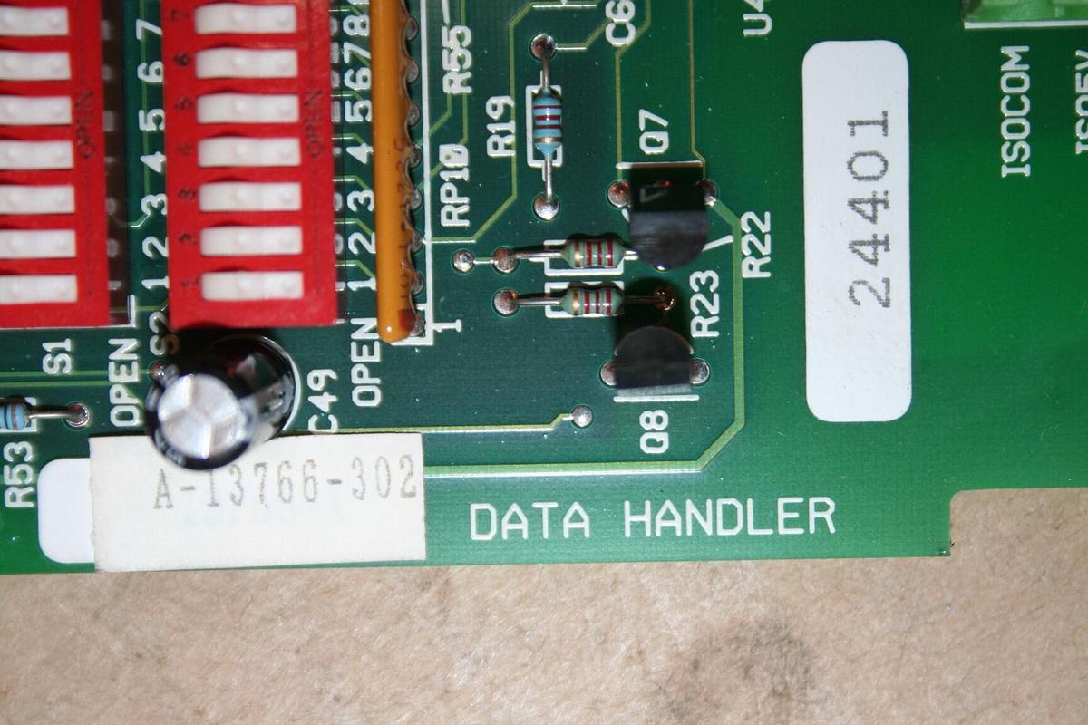 Used BARBER COLMAN Data Handler Circuit Board A-13766-302 #23703