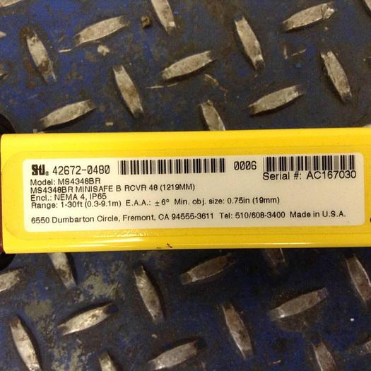 Used STI Light Curtain Receiver MS4348BR Used