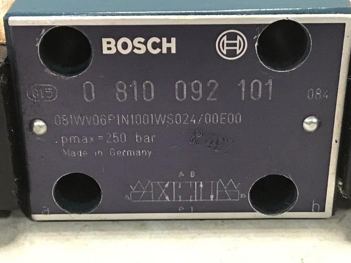 Used BOSCH Valve 0 810 092 101 #142043