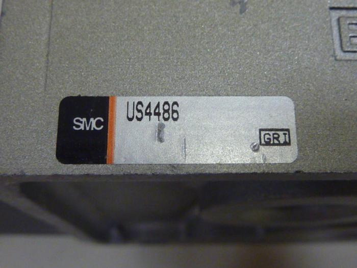 Used SMC Solenoid Valve US4486 #66734