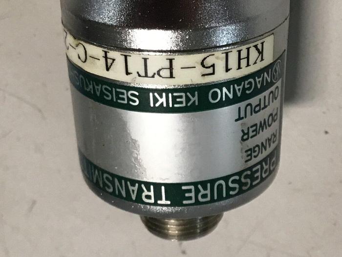 Used NAGANO Pressure Transmitter KH15-PT14-C-200-0.25 #126518