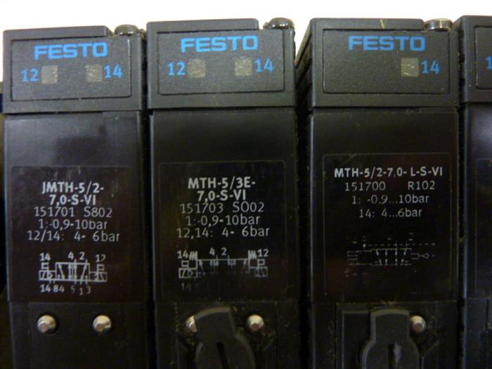 Used FESTO Control Block / Valve Terminal IFB13-03 #60712