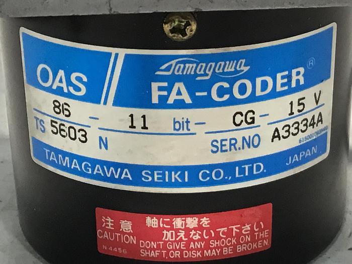 Used TAMAGAWA 86-11-CG-15V