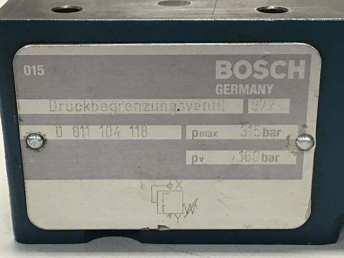 Used BOSCH 0 811 104 118 Valve Used #144501