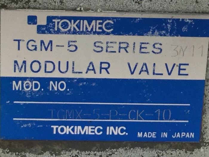 Used TOKYO KEIKI Modular Valve TGMX-5-P-CK-10 #102600