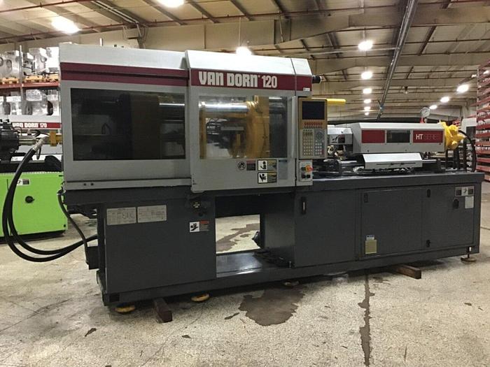 Used VAN DORN DEMAG 120 Ton Injection Mold Machine 120HT-8 USED