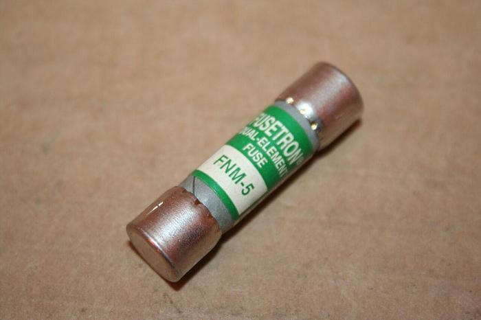 Used FUSETRON 5 Amp Fuse FNM-5 Used