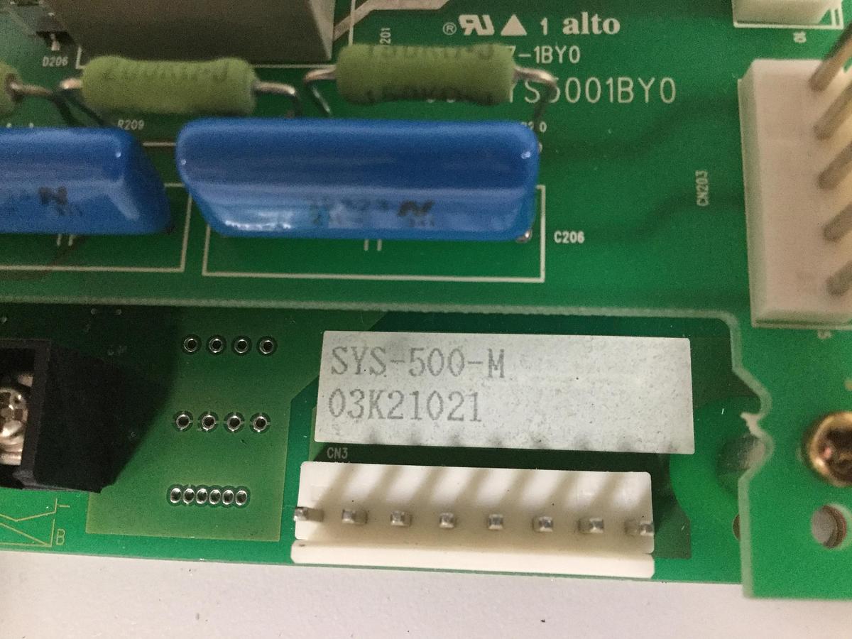 Used SYSCO Display Control Panel SYS-500 USED