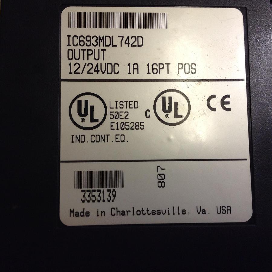 Used FANUC Output Module IC693MDL742D USED
