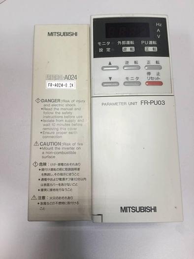 Used MITSUBISHI Inverter FR-A024-0.2KP #99016
