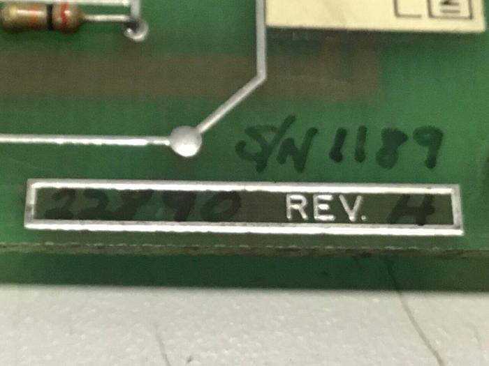 Used SCI 52337 Circuit Board 22890 REV H #129097