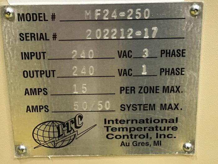 IDEAL MACHINERY 24 Zone Hot Runner IM-MF24-250-A1TP NEW
