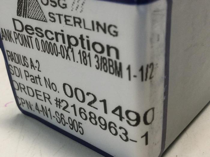 STERLING Thread Rolling Die 4-N1-S6-905-D6 #110314