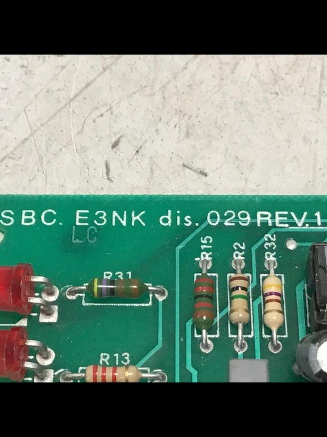 Used SBC MOTOVARIATORI Circuit Board E3NK CVI Used