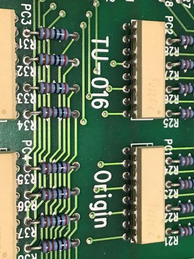 Used ORIGIN ELECTRIC Circuit Board TU-016 #118294