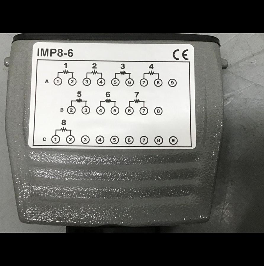 IDEAL MACHINERY 8 Zone Power Cable IMP8-6 NEW #150564