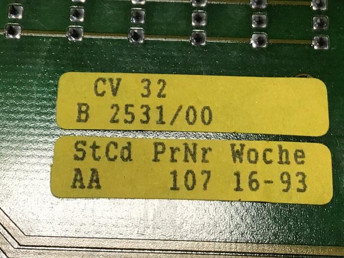 Used BACHMANN ELECTRONIC Circuit Board CV32 #120139