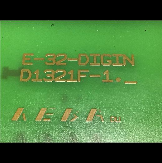 Used KEBA Input Module E-32-DIGIN D1321F-1 Used