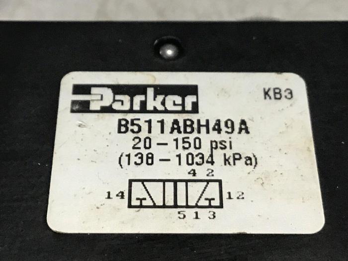 Used PARKER Valve B511ABH49A #132445
