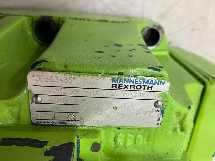 Used MANNESMANN REXROTH 4WRAP 6 W7-07-21/24K4/M valve