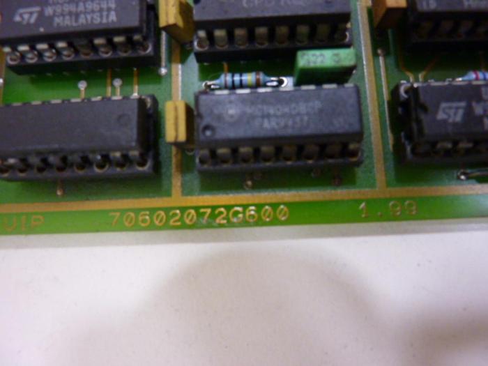 Used AEG Slot Card 70602072G600 #53411