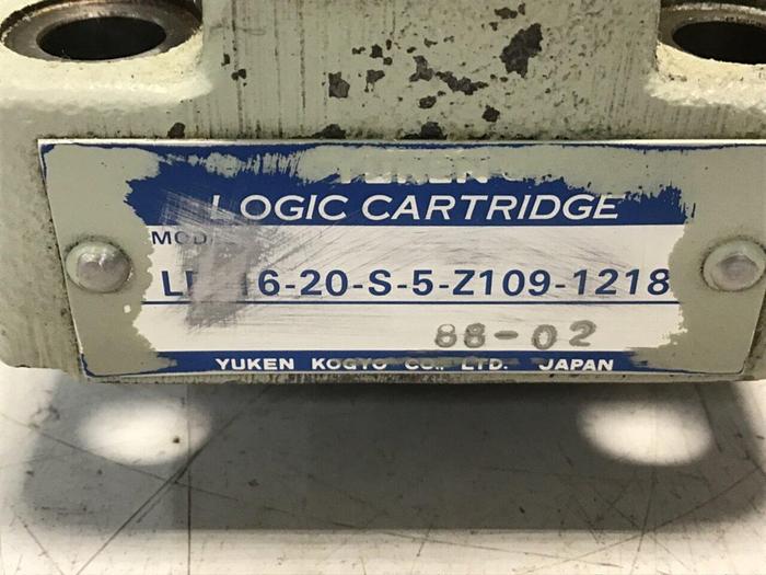 Used YUKEN Valve LD-16-20-S-5-Z109-1218 USED