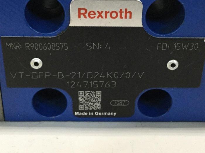 Used REXROTH Valve VTDFPB21/G24K0/0/V Used