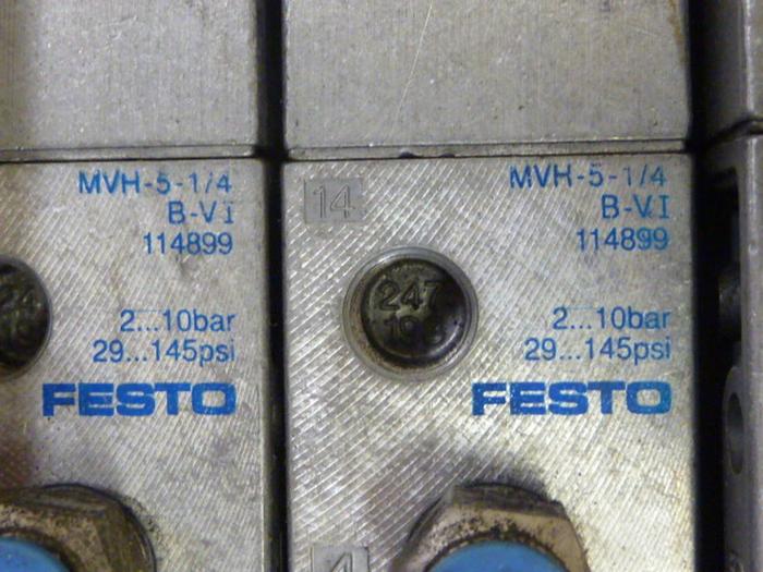 Used FESTO Control Block / Valve Terminal IFB8-02 #61266
