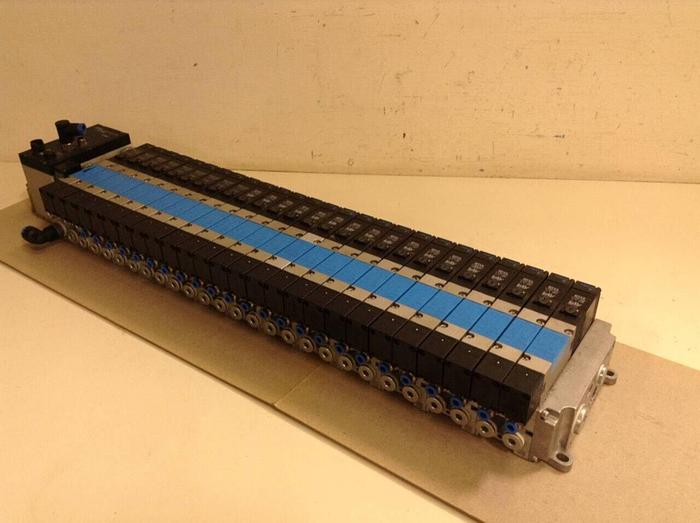 Used FESTO Control Block w/ Valves IFB8-03 #70461