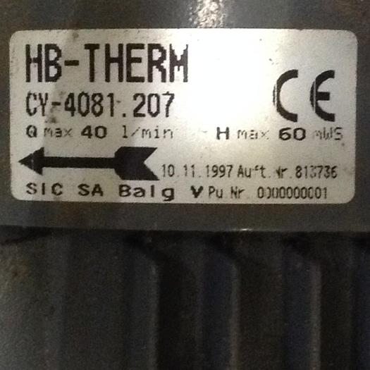 Used GROSSENBACHER Thermolator HB-AW 140 N1 Used