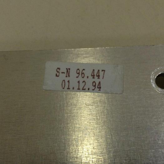 Used ARBURG Transistor Plate 147 #82226