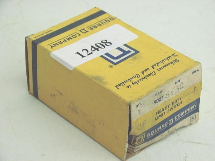 Used SQUARE D Limit Switch 9007B53G #12407