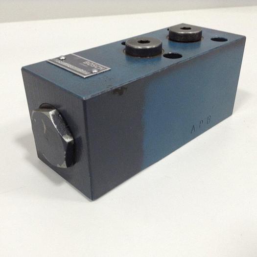 Used BOSCH Check Valve 0 811 011 021 #89982