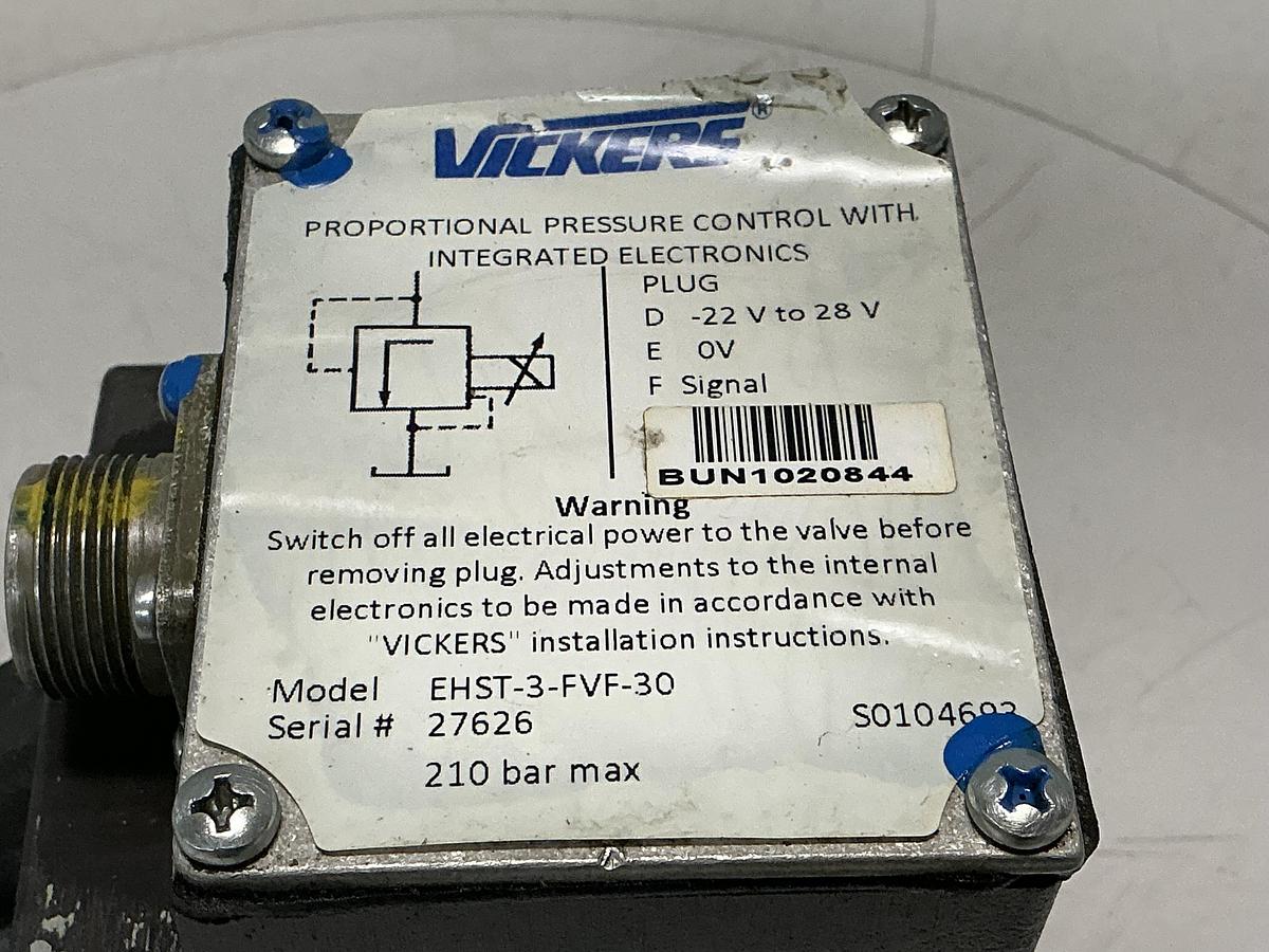 Used VICKERS EHST-3-FVF-30
