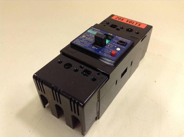 Used MITSUBISHI 30 Amp Circuit Breaker NV50-CF-30 #76849