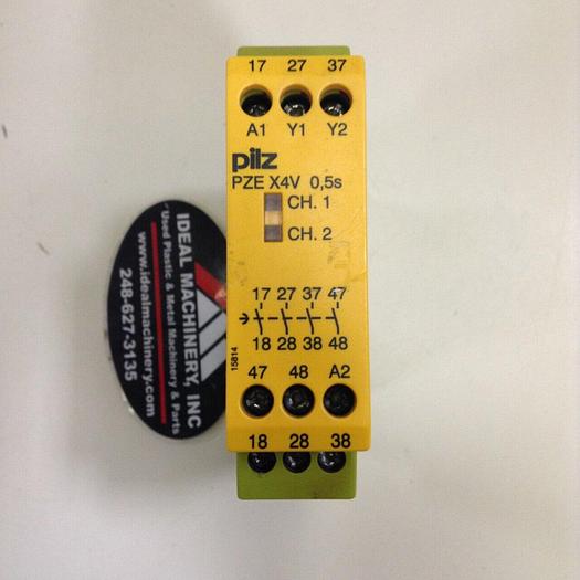 Used PILZ Safety Relay PZEX4V0,5/24VDC4N/OFIX #74259