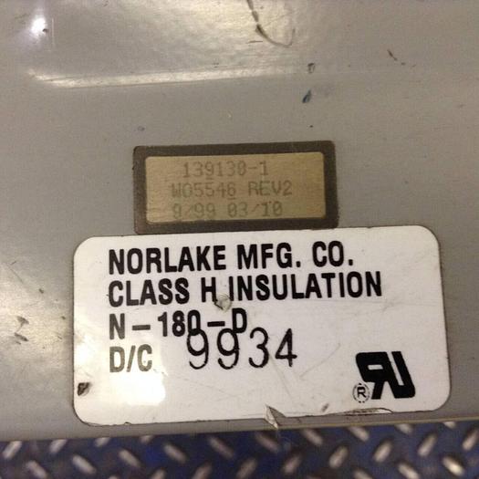 Used NOR LAKE 4.5 kVA Transformer 132765-4 #76524