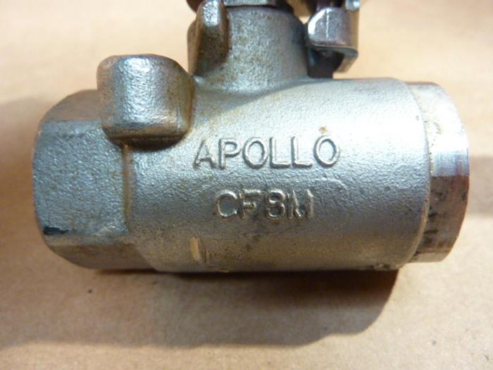 Used APOLLO Ball Valve 2000 WOG CF8M #40606