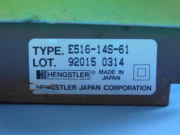 Used HENGSTLER Screw Tachometer E516-14S-61 Used