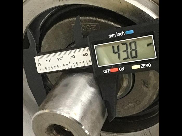 Used BRUENINGHAUS HYDRAULIK Pump AA4VS0125FRG10RVKD63KS018 Used