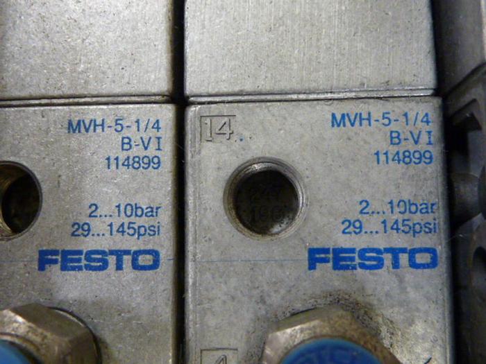 Used FESTO Control Block / Valve Terminal IFB8-02 #52847