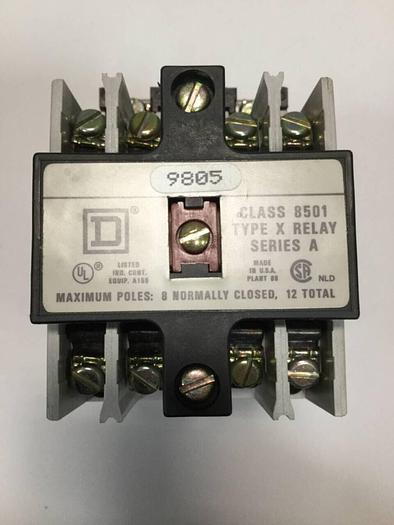 Used SQUARE D Relay 8501 X0 40 SER A #93033