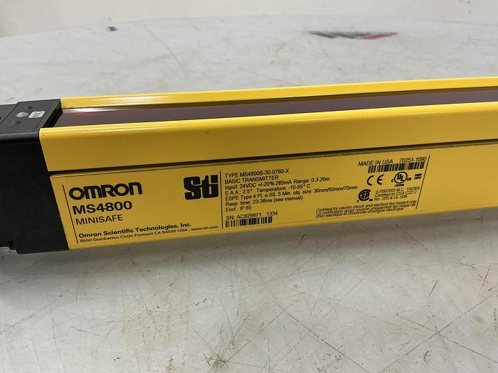Used OMRON MS4800B-30-0760-X